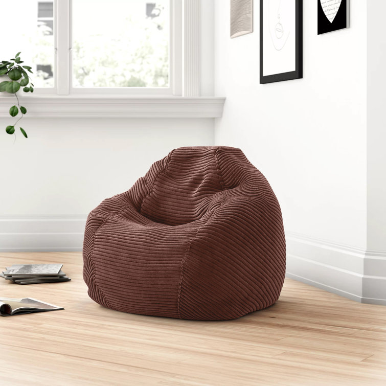 Zipcode Design™ Small Bean Bag Chair & Lounger & Reviews Wayfair